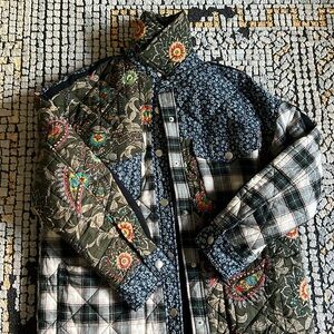Multi-pattern jacket by Avec Les Filles